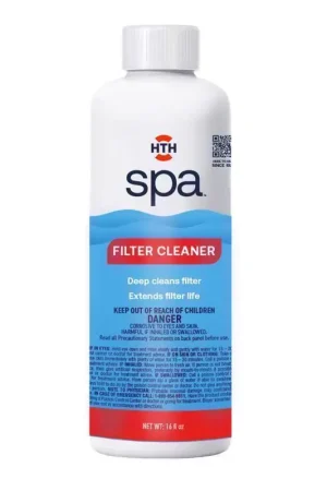 Top Pick HTH Spa Liquid Filter Cleaner 16 oz, Pack of 6