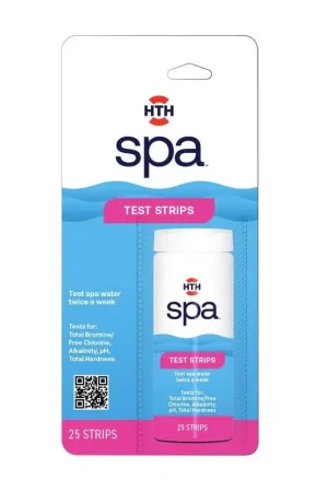 HTH Spa Solid Test Strips 25 ct, Pack of 5 Big Sale