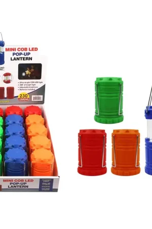 Diamond Visions 220 lm Assorted LED Extendable Lantern, Pack of 15 Bargain
