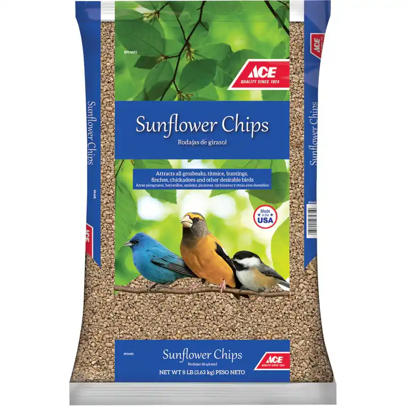 Low Price Ace Songbird Sunflower Sunflower Chips 8 lb