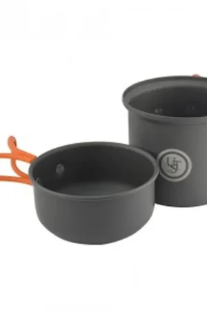 Markdown UST Brands Solo Gray/Orange Cookware Set 2 pc