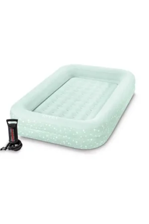 Intex Kids Travel Bed Twin Pump Included Save Now