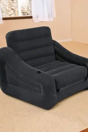 Intex Folding Air Chair/Bed Twin Luxury
