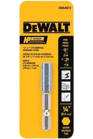 DeWalt HP 3/8 in. D Aluminum Oxide Cylindrical Grinding Point Cylinder 1 pk Grab Now
