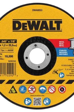 Special Discount DeWalt 6 in. D X 7/8 in. Aluminum Oxide Cutting Wheel 1 pk