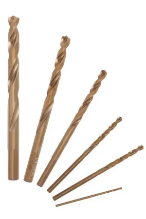 Milwaukee Red Helix 2.87 in. L Cobalt Drill Bit Set 6 pc Price Cut