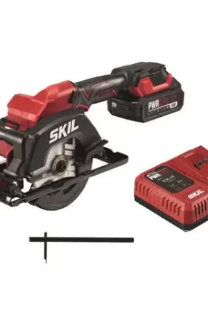 SKIL 20V 4-1/2 in. Cordless Brushless Circular Saw Kit (Battery & Charger) Crafted