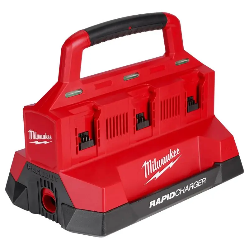 Premium Milwaukee M18 PACKOUT 18 V 6-Port Battery Rapid Charger 1 pc