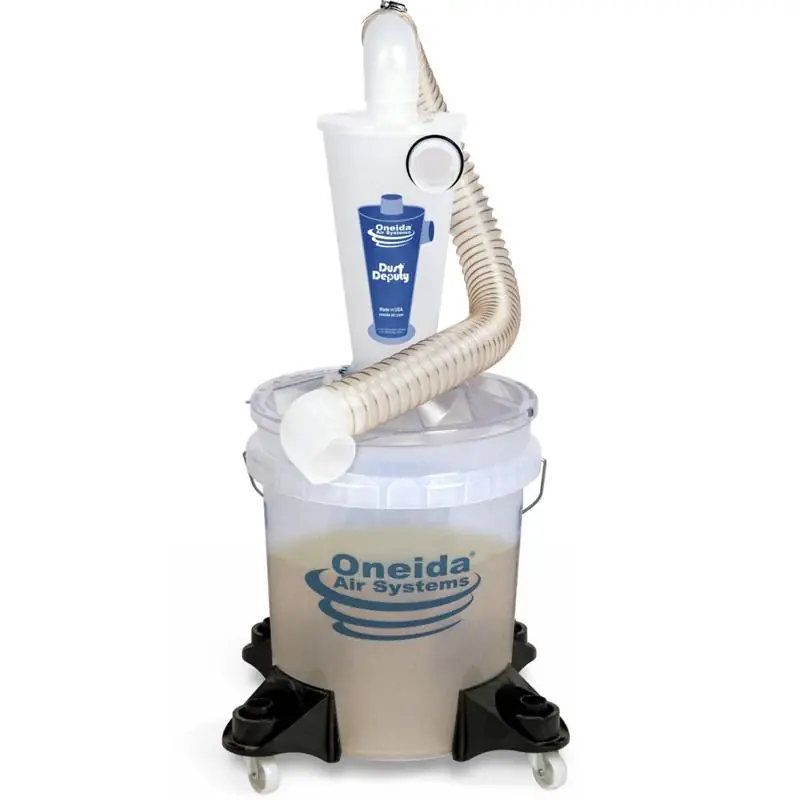 Oneida Air Systems Dust Deputy 29.75 in. L X 17.75 in. W X 17.75 in. D Deluxe Wet/Dry Vac Cyclone Se Today Only