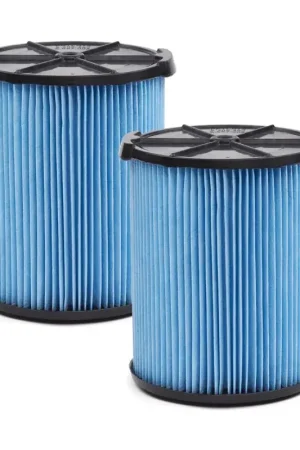 Craftsman 6.75 in. D Fine Dust Wet/Dry Vac Cartridge Filter 5-20 gal 2 pc Don't Miss Out