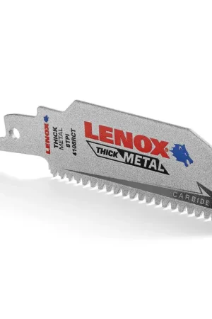 Lenox Lazer CT 4 in. Carbide Tipped Reciprocating Saw Blade 8 TPI 1 pc Deal