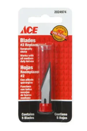 Ace Medium Duty Replacement Blade 5 pk Affordable