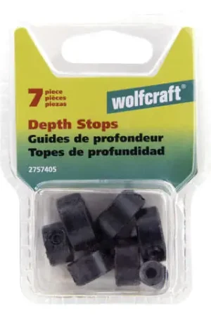Wolfcraft Drill Stop Set 7 pc Hassle-Free Returns