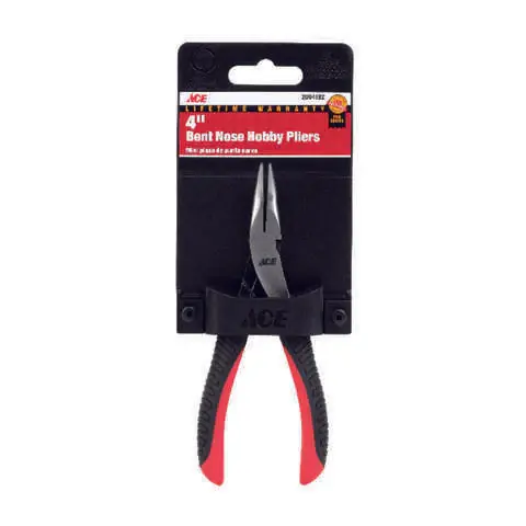Ace 4 in. Alloy Steel Bent Nose Pliers Must Have