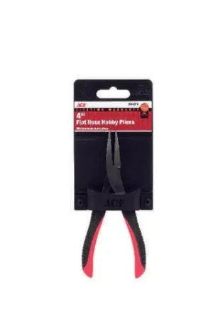 Ace 4 in. Alloy Steel Flat Nose Hobby Pliers Sale
