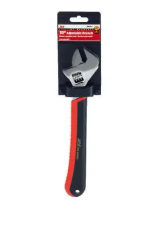 Ace Adjustable Wrench 10 in. L 1 pc Clearance