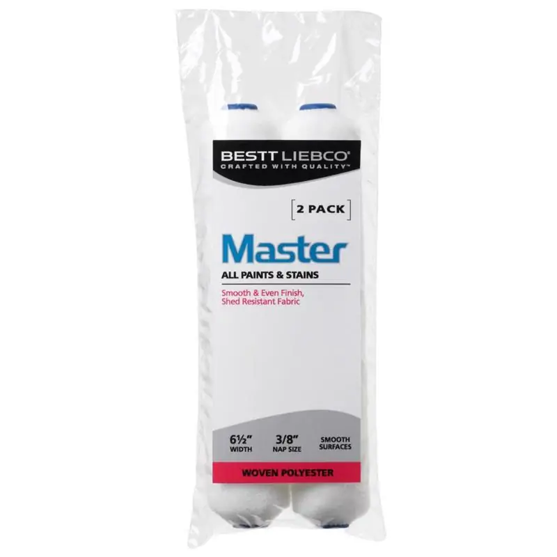 Super Sale Bestt Liebco Master Woven Polyester 6-1/2 in. W X 3/8 in. Mini Paint Roller Cover 2 pk, Pack of 12