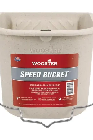 Grab Now Wooster Tan 0.5 gal Plastic Bucket