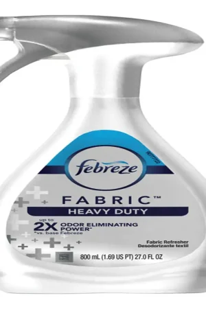 Febreze Heavy Duty Clean Scent Fabric Freshener 27 oz Liquid, Pack of 4 Must Have