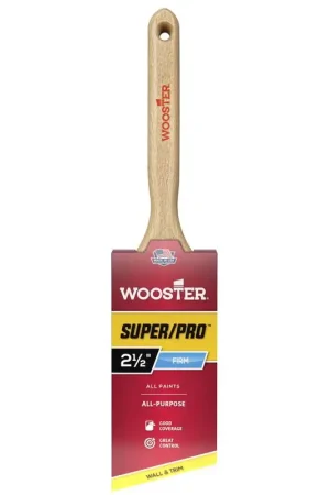 Flash Sale Wooster Super/Pro 2-1/2 in. Firm Angle Paint Brush