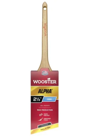 Sale Wooster Alpha 2-1/2 in. Firm Thin Angle Paint Brush