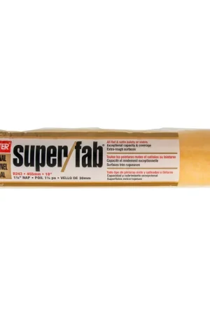Direct From Factory Wooster Super/Fab Knit 18 in. W X 1-1/4 in. Regular Paint Roller Cover 1 pk