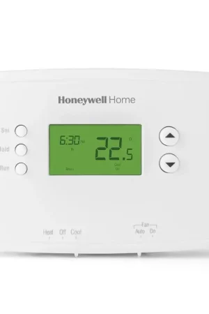 Honeywell Home Heating and Cooling Push Buttons Programmable Thermostat Budget
