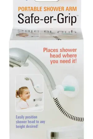 Instant Buy Safe-er-Grip White Shower Arm