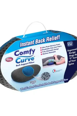 Buy Direct As Seen On TV Comfy Curve Back Support Pillow Foam 1 pk