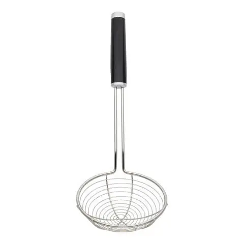KitchenAid Black ABS Plastic/Stainless Steel Asian Strainer Secure Checkout