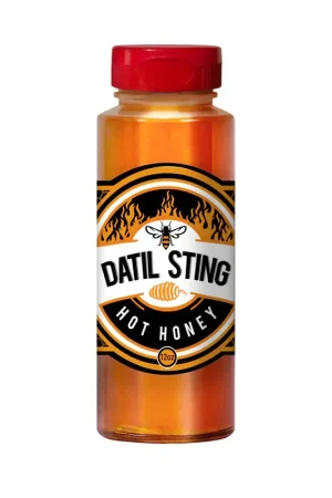 World Honey Market Datil Sting Hottest Chiles Pepper Honey 12 oz Bottle, Pack of 12 Save Now
