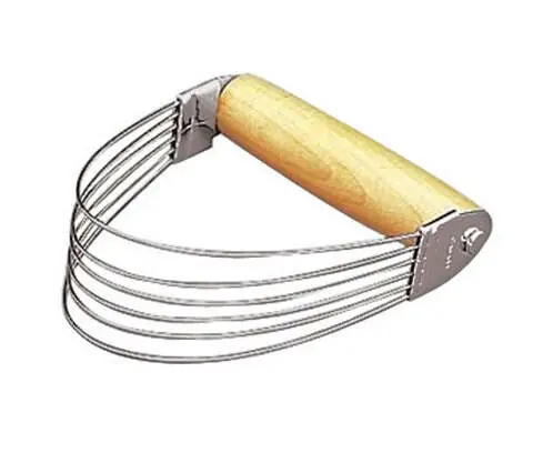 Big Sale Fox Run Silver/Brown Stainless Steel Wire Pastry Blender
