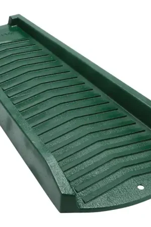 Free Returns Amerimax 2.5 in. H X 11.5 in. W X 24 in. L Green Vinyl Splash Block