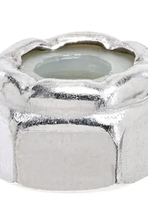 HILLMAN 10-32 in. Stainless Steel SAE Nylon Lock Nut 100 pk Authentic