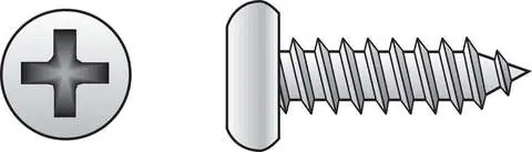 HILLMAN No. 14 X 3 in. L Phillips Pan Head Sheet Metal Screws 50 pk Luxury