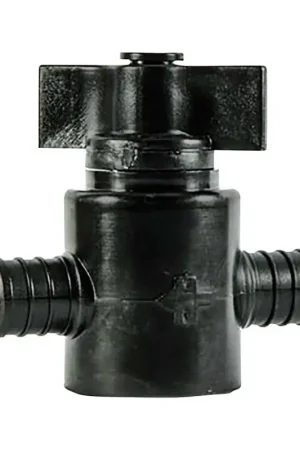 Fresh Stock Flair-It Ecopoly 3/4 in. Crimp X 3/4 in. Plastic Straight Stop Valve