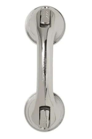 Price Cut Mommy's Helper 4 in. L Chrome Plastic Suction Cup Grab Bar, Pack of 2