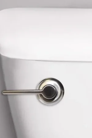 Low Price Korky StrongARM Classic Style, Brushed Nickel Flush Handle