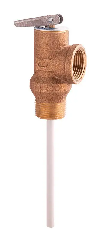 Next Day Delivery Watts 3/4 in. MNPT Brass Temperature and Pressure Relief Valve 3/4 in. FNPT 1 pk