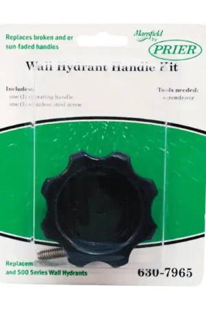 Prier Wall Hydrant Handle Kit Mansfield 2.25 in. D Plastic/Steel 1 pc Trusted Brand