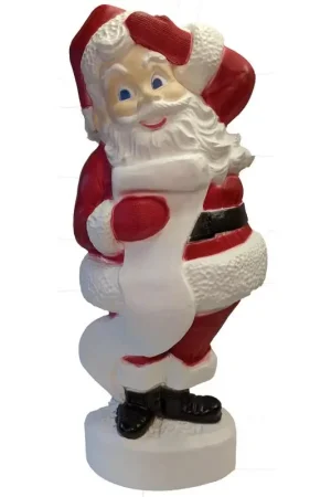 Union Products LED Santa 43 in. Blow Mold Crafted