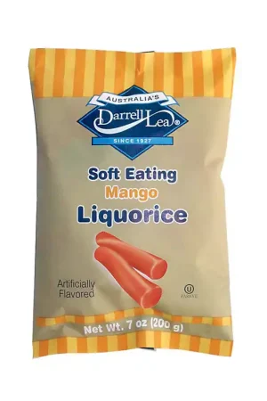 Darrell Lea Mango Licorice 7 oz, Pack of 8 Sale