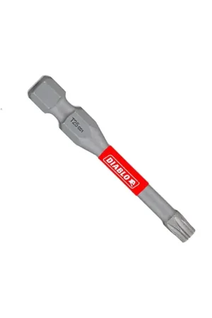 While Supplies Last Diablo DT252P1 Screwdriver Insert Bit, #25 Drive, Torx Drive, 2 in L, 1/PK