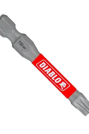 Diablo DT302P1 Screwdriver Insert Bit, #30 Drive, Torx Drive, 2 in L, 1/PK Latest
