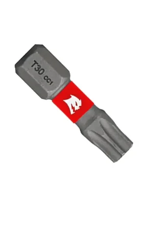 Diablo DT301P2 Insert Bit, T30 Drive, Torx Drive, 1/4 in Shank, Hex Shank, 1 in L Certified