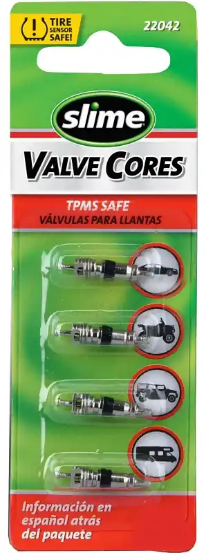 Factory Price Slime 22042 Valve Core, Metal, Pack of 10