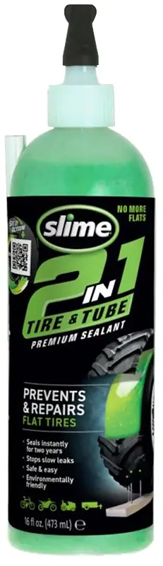 Slime 10193 Tire and Tube Sealant, 16 oz Bottle, Liquid, Odorless, Characteristic Top Pick