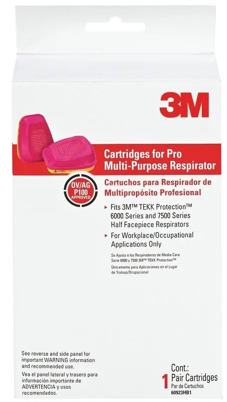 3M 60923HB1-C Cartridge, Bayonet Fresh Stock
