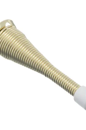 Ace 3 in. W Metal Bright Gold Spring Broad Base Door Stop Mounts to door and wall 1/8 in., Pack of 5 Buy Online