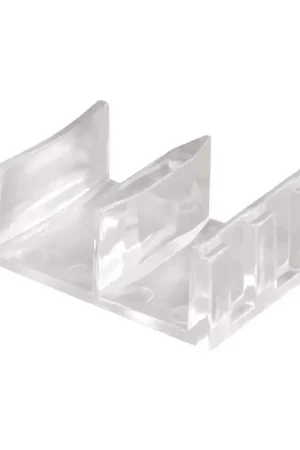 Ace 5.4 in. H X 1 9/16 in. W White Shower Door Bottom Guide Premium